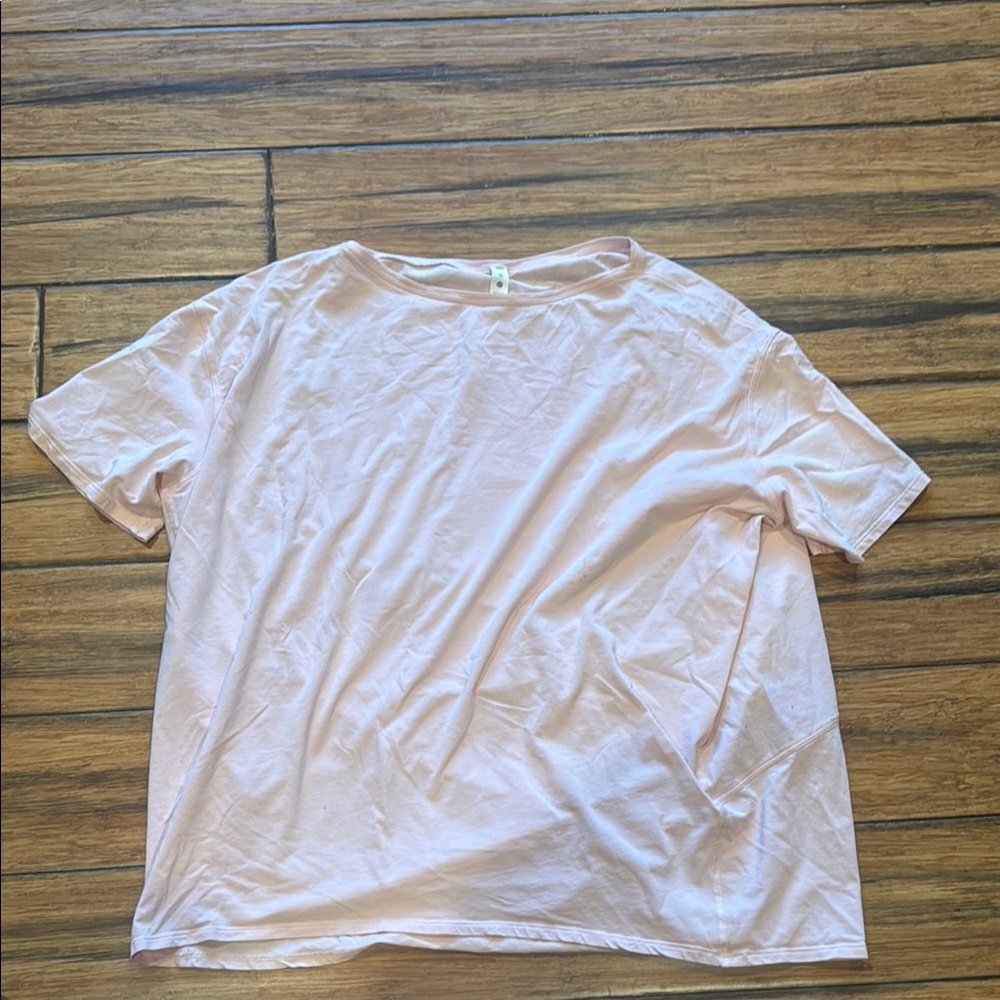 Light Pink lululemon t shirt
